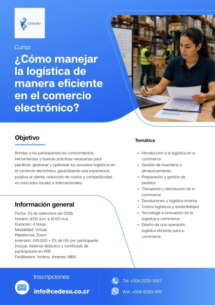 Como manejar la logistica de manera eficiente en el comercio electronico