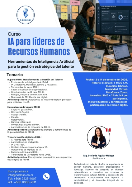 IA para lideres de Recursos Humanos