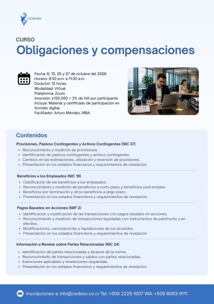 Obligaciones y compensaciones