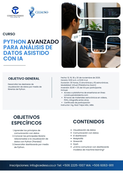 Python avanzado para analisis de datos asistido con IA