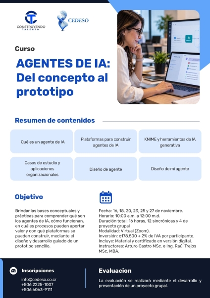 Agentes de IA del concepto al prototipo
