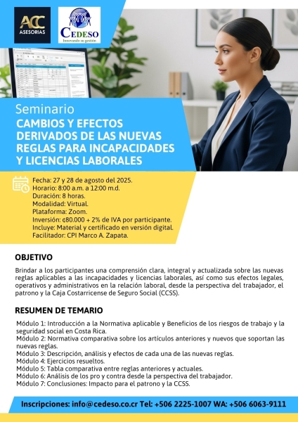 Cambios y efectos