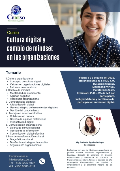 Cultura digital y cambio de mindset en las organizaciones v2
