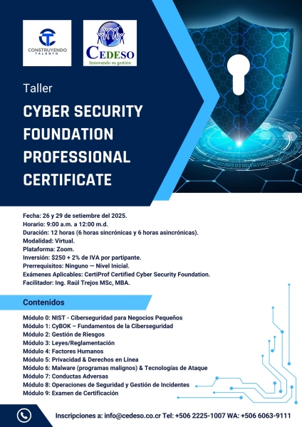 Cyber Security Foundation Professional Certificate - 2025