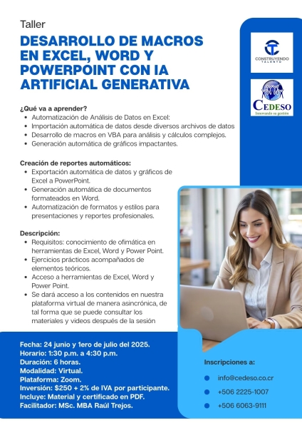 Desarrollo de Macros