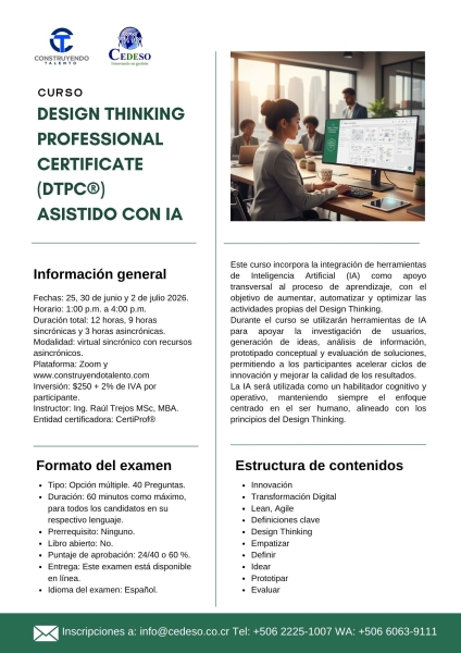 Design Thinking Professional Certificate v2