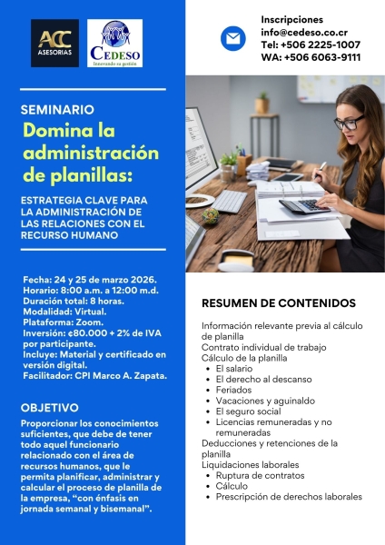 Domina la administracion de planillas V2