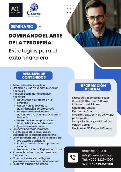 Dominando el arte de la tesoreria V4