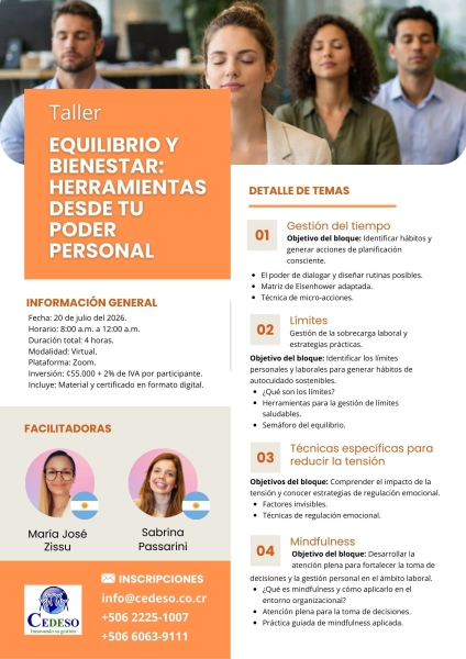 Equilibrio y bienestar