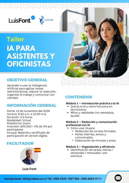 IA para asistentes y oficinistas v5