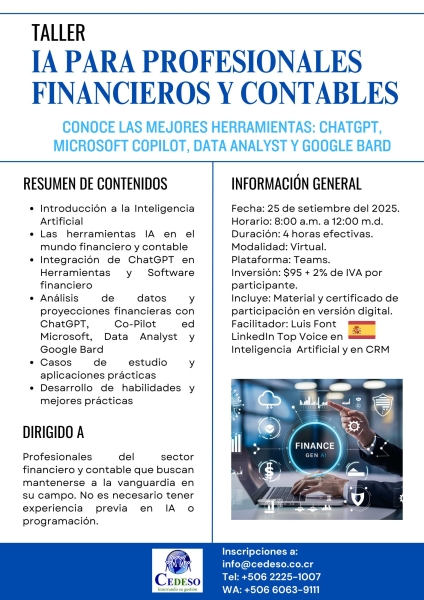 IA para profesionales financieros y contables V1