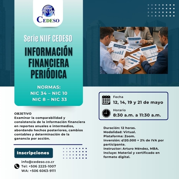 Informacion financiera periodica