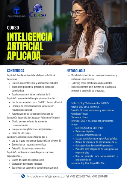 Inteligencia Artificial Aplicada