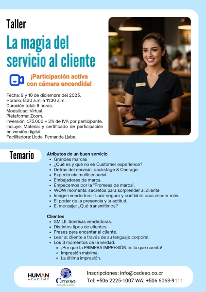 La magia del servicio al cliente - V3