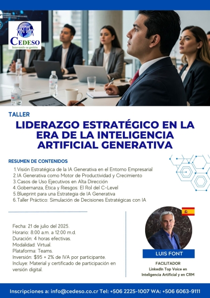 Liderazgo estrategico en la era de la Inteligencia Artificial Generativa