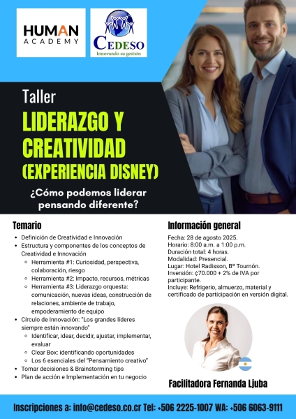 Liderazgo y creatividad - 2025 - Presencial