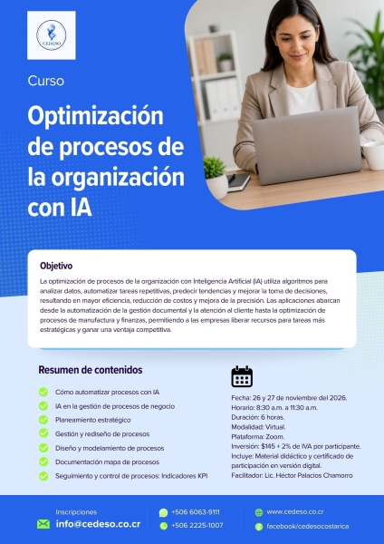 Optimizacion de procesos de la organizacion con IA v3