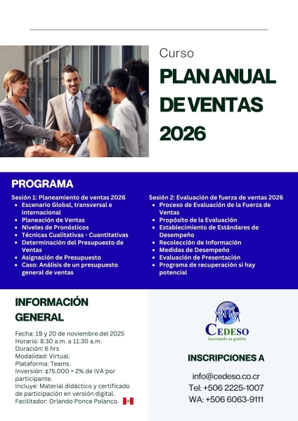 Plan anual de ventas 2026 V1