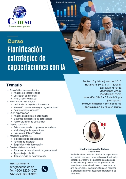 Planificacion estrategica de capacitaciones con IA