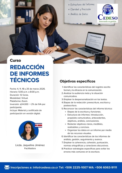 Redaccion de informes tecnicos V1